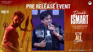 Actor Ali Speech @ #DoubleiSmart Danka Double Pre Release Event