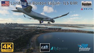 FS 2020 - A Passenger Life - Landing in Boston Logan - A320 FBW - Delta Airlines