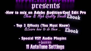 How to mix on Adobe Audition/Cool Edit Pro + HOT STUFFS