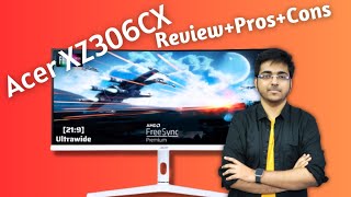 Acer XZ306CX 29.5 Inch WFHD Ultrawide Curved Monitor Review In Hindi