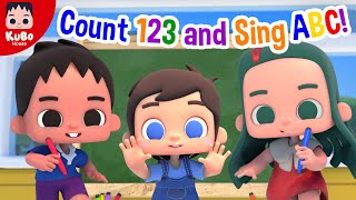 ABC Alphabet Song | Count 1 to 20 in English | Nursery Rhymes (Kubo House)