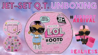 Christmas in July : LOL Surprise #OOTD Advent Calendar Jet Set Q.T. Unboxing