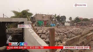 🛑💯 PONT MOMBELE à Limete | Évolution des travaux| Quartier Mateba n°3