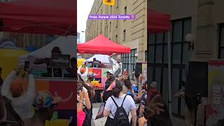 Pride Parade Toronto😍 Canada 2024 #prideparade #pride #ytshorts