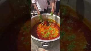 Bulk Making of Aloo Tamatar Sabzi for Marriage Ceremony