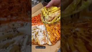 French Fries Pizza with Cheese #Streetfoodindia #Shortvideo