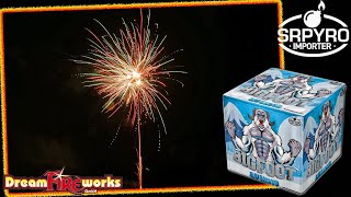 SRPyro/Dreamfireworks - Big Foot | 25 Schuss bunte Sterne mit Blinkern im Kaliber 25mm (Batch 2023)