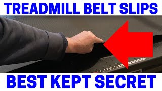 Treadmill Belt Slips - Easy Fix!