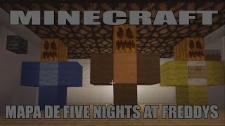 REVIEW MAPA DE FNAF PARA MINECRAFT PS4|Minecraft Playstation 4 Edition