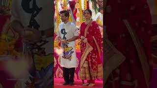 Father Daughter 🤩😍🥰 at Durga Puja #anilkapoor #sonamkapoor #bollywood #please #support