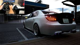 Assetto Corsa: BMW M5 E60 Thrills on Japanese Highway | Logitech G923