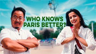 WHO KNOWS PARIS BETTER? SIKUM VS TRISHA | VLOG 28 | FRANCE