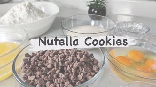 Nutella Chocolate Chip Cookies | Como Hacer Galletas De Nutella.