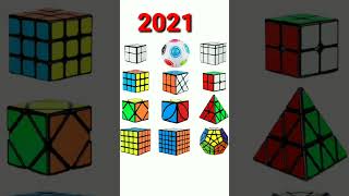 Rubik's Cube Evolution #Shorts #Youtubeshorts