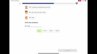 Duolingo Learning Spanish Section 2, Unit 6, Talk About College, Use Gender, Story: The Dance Class