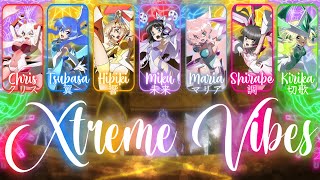 【Clean】『Xtreme Vibes』— Symphogear Wielders × Miku — Lyrics[Kan/Rom/Eng]