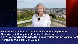 Sunny wünscht sich Frieden und Freiheit in aller Welt