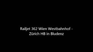 ÖBB Ansage RJ 362 in Bludenz