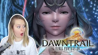 FINAL FANTASY XIV: DAWNTRAIL Launch Trailer reaction