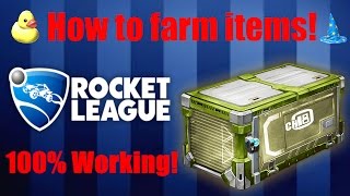 How to farm items on Rocket League | Patched