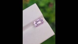 2.10 ct Natural Pink Imperial Topaz - Emerald Cut Gemstone from Pakistan