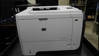 How to replace a fuser on an HP LaserJet P3015