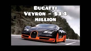 Top 10 Most Expensive Cars in the world#shorts #cars #top10 #2022