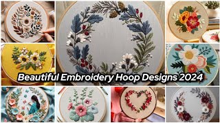 Beautiful Embroidery Hoop Designs | Simple Hand Embroidery Designs | Hand Embroidery@Ready_4_Style