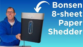 Bonsen 8 Sheet Paper Shredder