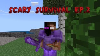 Escaping EnderBrine’s Bedrock Box (Ep.2 Scary Survival)