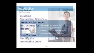 Customs clearance instructions for imports – Step 2-how to identify the commodity code