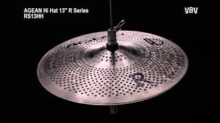 Hi Hat 13" R Series Agean Silent Cymbal