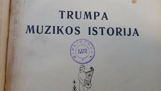 Juozas Strolia. TRUMPA MUZIKOS ISTORIJA.