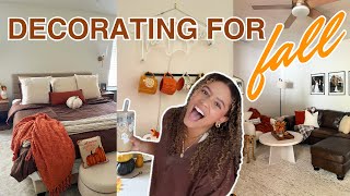 2024 FALL CLEAN & DECORATE WITH ME in my NEW HOUSE | easy fall decorating ideas