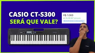 SUGESTÃO DE TECLADO PARA INICIANTES | CASIO CTS300