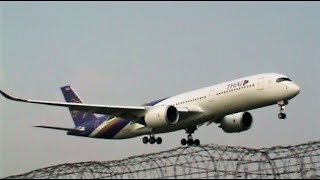 My First Thai Airways A350-900 capture! Planespotting at Dhaka