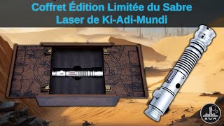 Revue du coffret édition limitée du sabre laser de Ki-Adi-Mundi