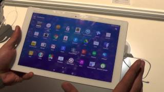 Sony Xperia Z4 Tablet Review HD ( in ROmana ) - MWC2015 - www.TelefonulTau.eu -