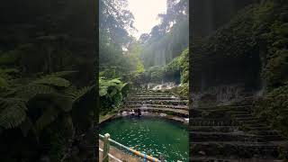 Waterfall benang kelambu #shortsvideo #sewamobillombok #rentalmobillombok #paketwisatalombok