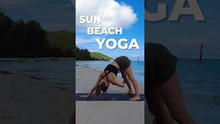 Immerse yourself in the world of sunshine, beach, and yoga