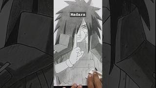 Cara Menggambar Uchiha Madara#drawinganime #drawing #drawsketch #madara