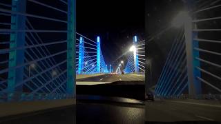 Colourful Flyover in C-Ring Road Qatar #shorts #reels #qatar #youtubeshorts