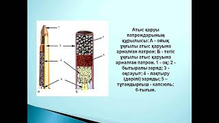 Оқ дәрілердің түсінігі, құрылысы және жіктелуі