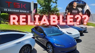 Which Tesla Doesn't Break? / Tesla Body Shop Owner Review / 2025 Tesla Model Line