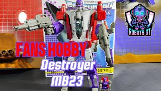 Recensione fans hobby mb 23 Destroyer