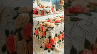 Bedsheet Model Knitted With Wool Sumik Collection