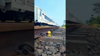 Indonesian railway || Sembrani #train #railway #shorts