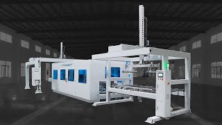 Door 4 side cutting machine M4G2(Door production automation)