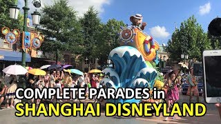 THE COMPLETE STREET PARADE at SHANGHAI DISNEYLAND (FULL HD)