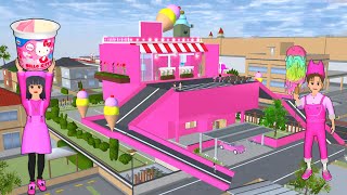 Rumah Yuta Dan Mio Jadi Tempat Jualan Eskrim || Sakura School Simulator